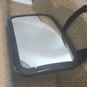 Kids Black Car Backseat Mirror - Safe View